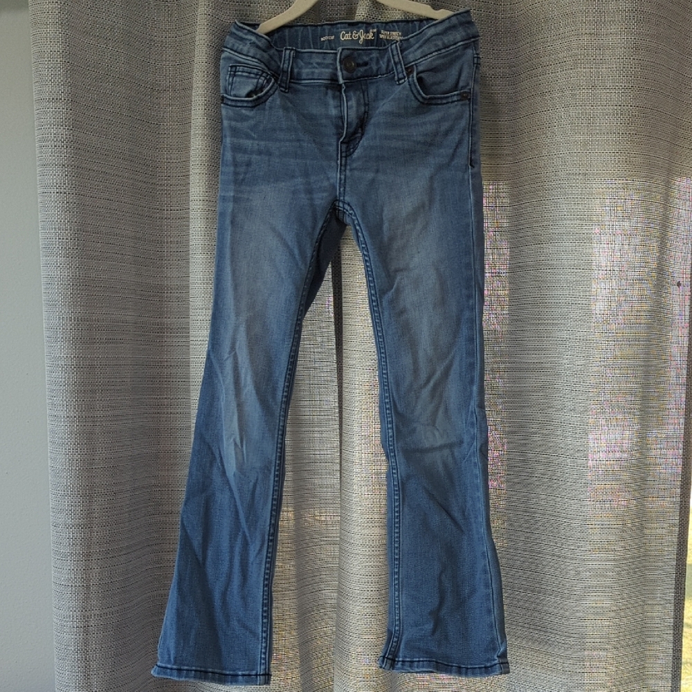 Cat & Jack Blue Boot-Cut Jeans